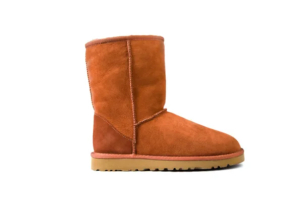 Pomarańczowy ugg boot — Zdjęcie stockowe