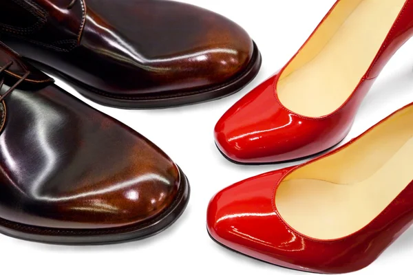 Мужская и женская обувь-7 — стоковое фото