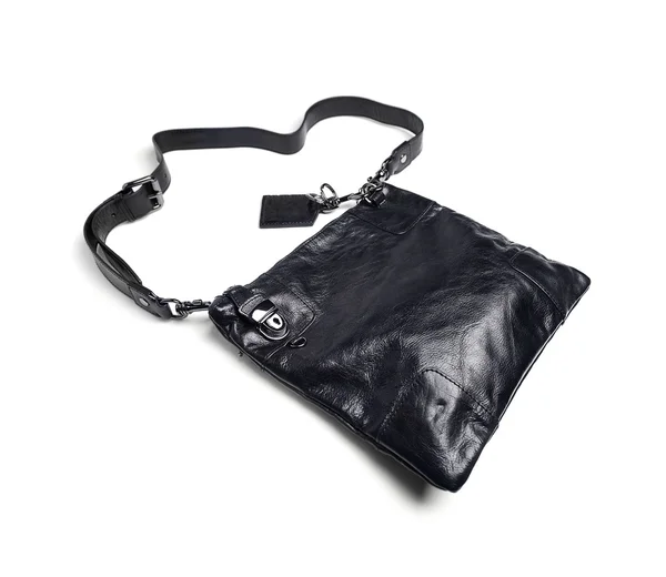 Темная мужская сумка-4 — стоковое фото
