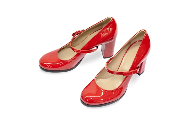 Red female shoes-15 — Stock Photo, Image