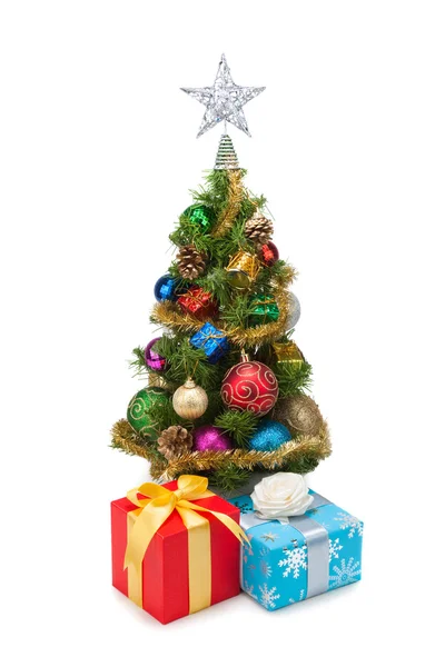 Christmas tree&gift boxes-13 — Stock Photo, Image