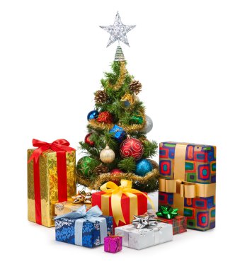 Noel ağacı & hediye kutuları-15