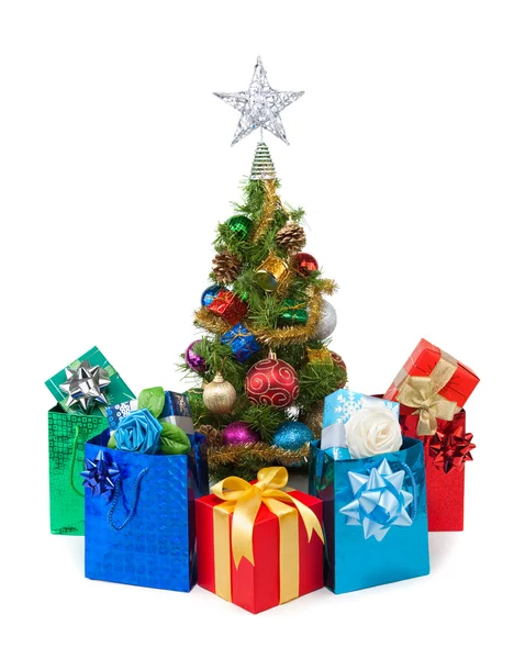 Albero di Natale & scatole regalo-22 — Foto Stock