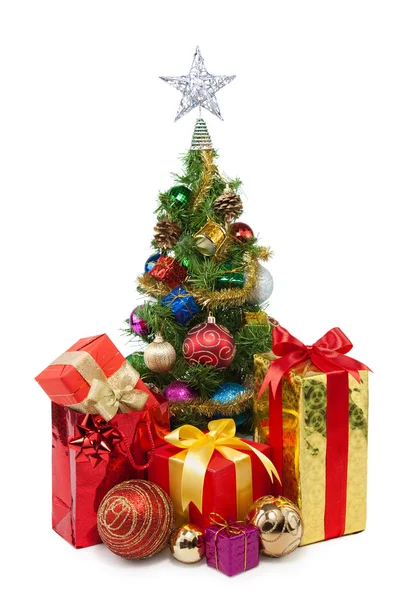 Christmas tree&gift boxes-30 — Stock Photo, Image