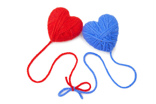 Шерстяные сердца-27
