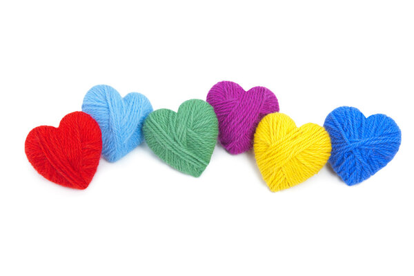 Wool hearts-29