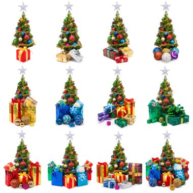Noel ağaçları koleksiyonu