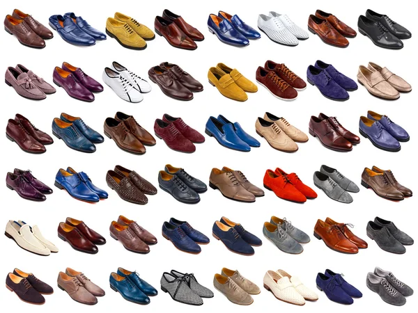 Collezione scarpe uomo — Foto Stock