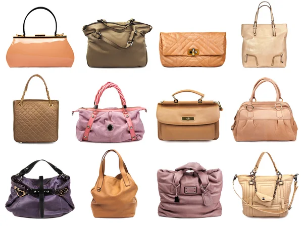 Female bags collection — Stock Photo, Image