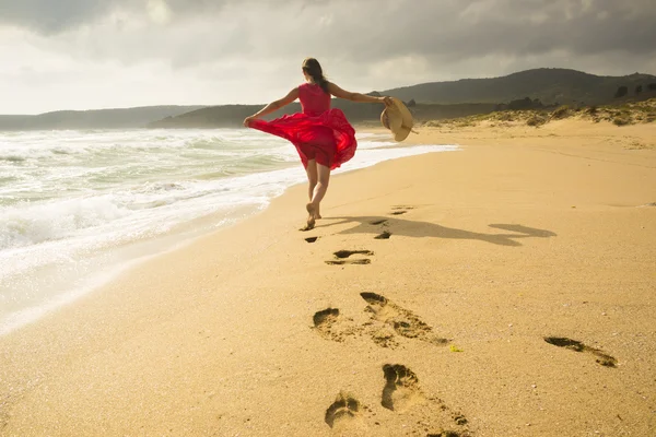 Liberdade de praia — Fotografia de Stock