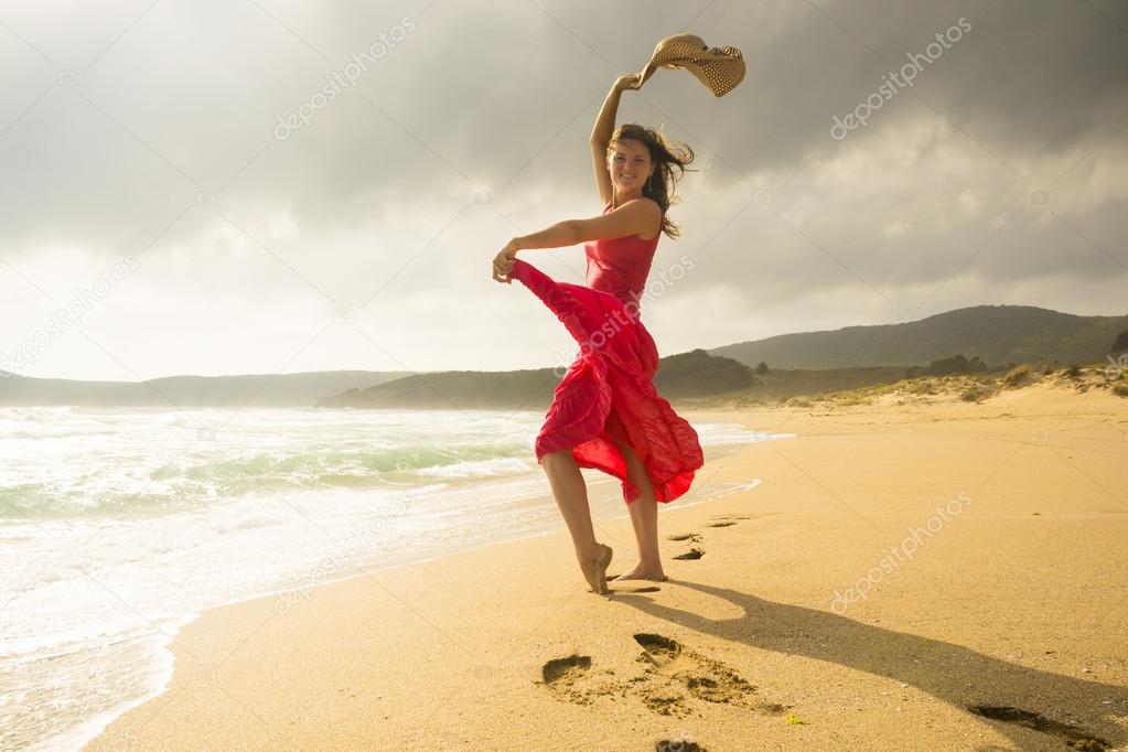 Radiant young woman