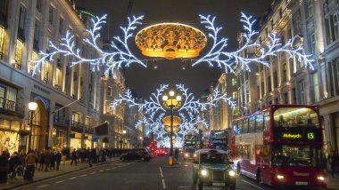 Londra Noel dekorasyonu 2012