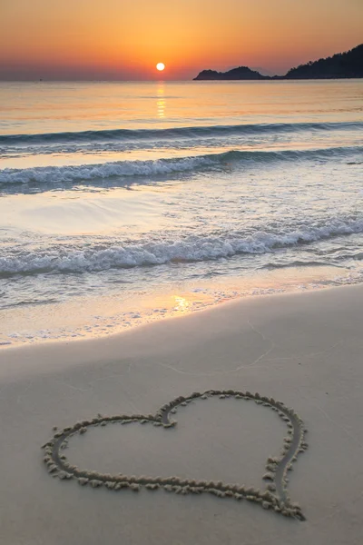Love at sunrise — Stock Photo, Image