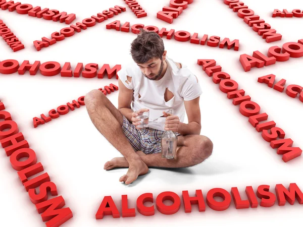 Alcolisti — Foto Stock