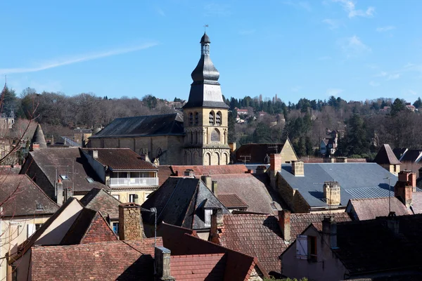 Town rooftops — Stock Photo, Image