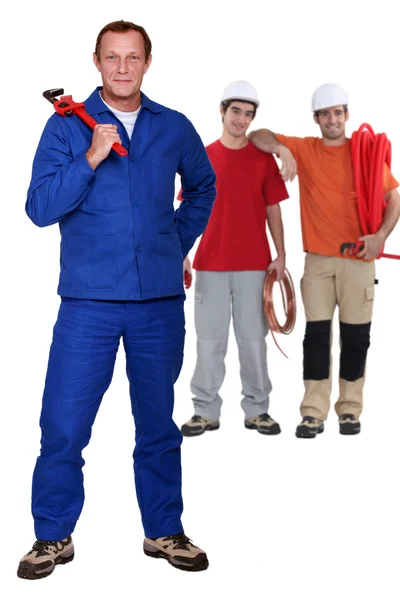 Skilled labourers — Stock Photo, Image