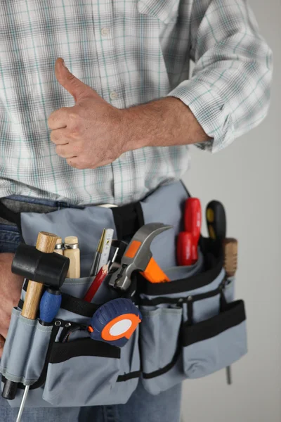 Manual worker tool belt — Stock Photo, Image