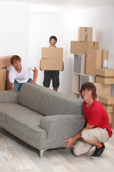 Hjälp för att flytta — Stockfoto