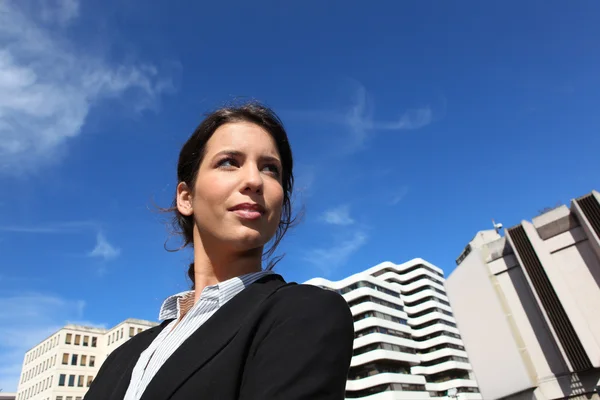 Young woman student in law — Stock Photo, Image