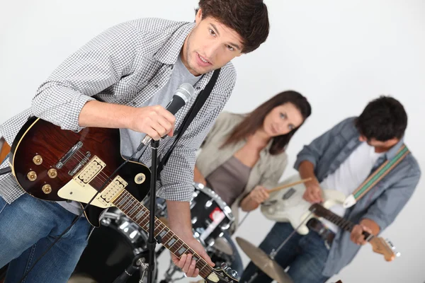 Banda de rock — Foto de Stock