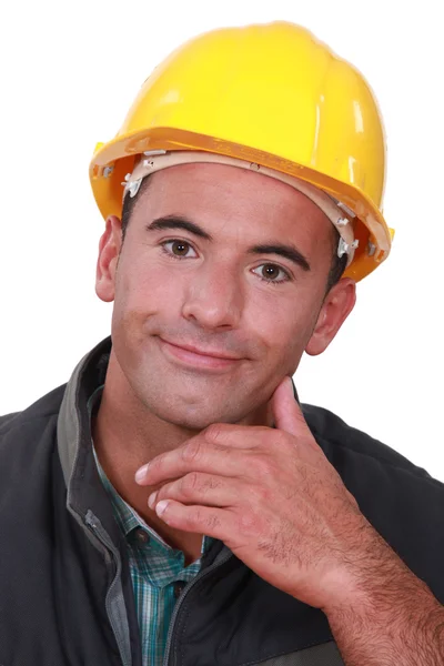 Retrato de un comerciante satisfecho — Foto de Stock