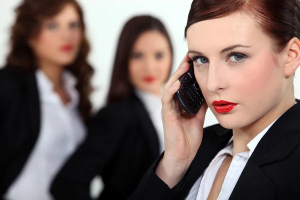 Three driven businesswomen — Stock Photo, Image