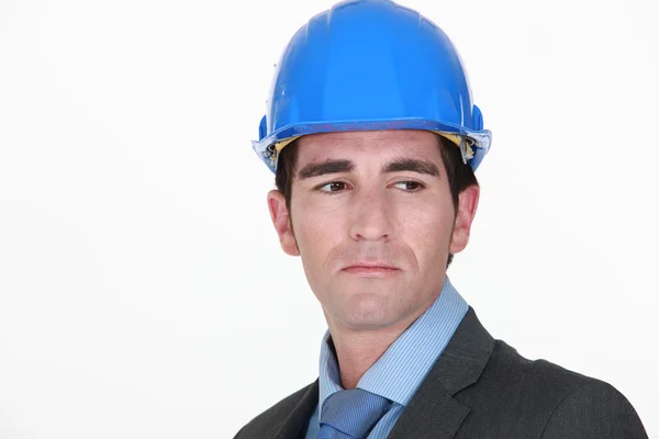 Upset architect — Stock Photo, Image