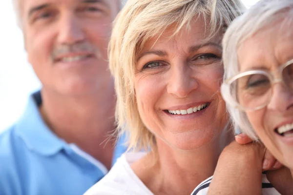 Ältere Freunde — Stockfoto