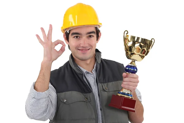 Employee of the month — Stock Photo, Image