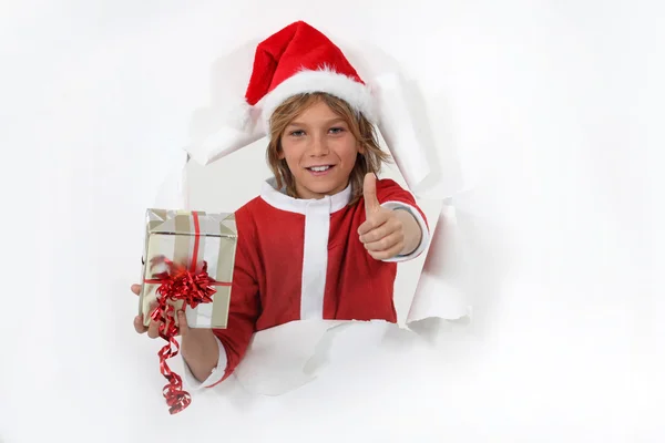 Het is alle goede santa — Stockfoto