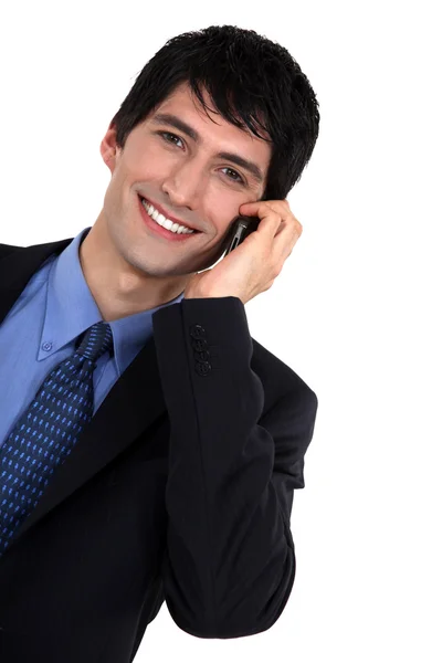 Happy office worker — Stock Photo, Image