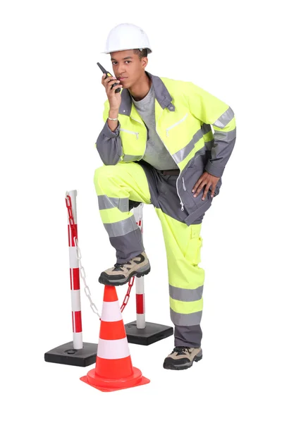 Roadworker — Stock fotografie