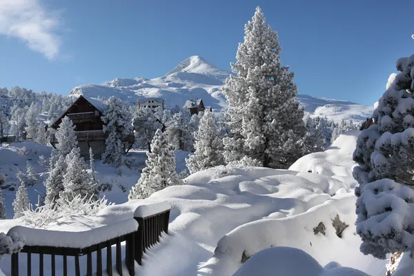 Un paraíso invernal — Foto de Stock