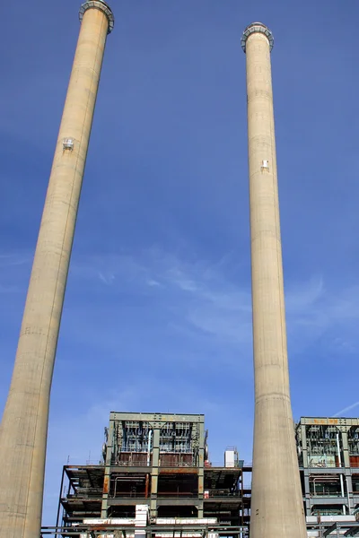 Factory funnels — Stock Photo, Image