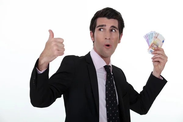 A successful businessman. — Stock Photo, Image