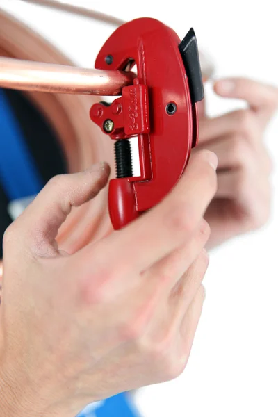 Pipe cutting tool — Stock Photo, Image