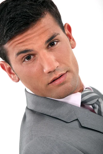 Arrogant businessman — Stock Photo, Image