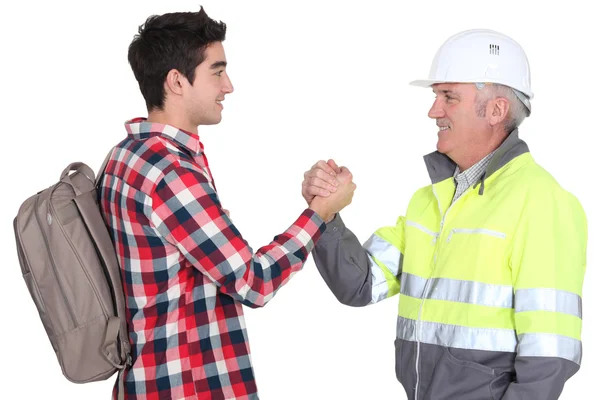 Young male apprentice — Stock Photo, Image