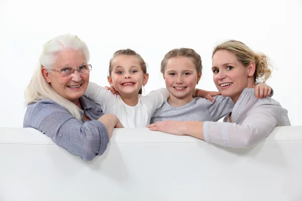 Tre generazioni di donne . — Foto Stock