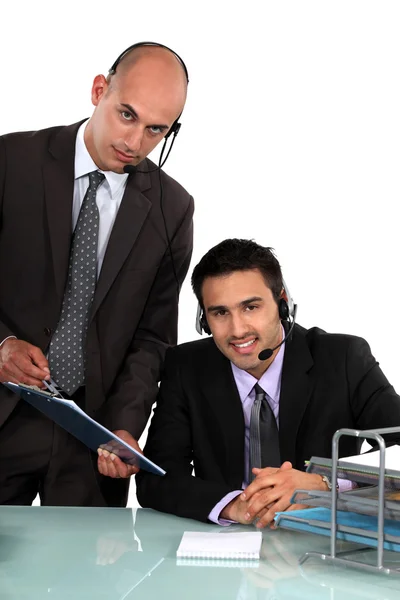 A team of businessmen — Stock Photo, Image