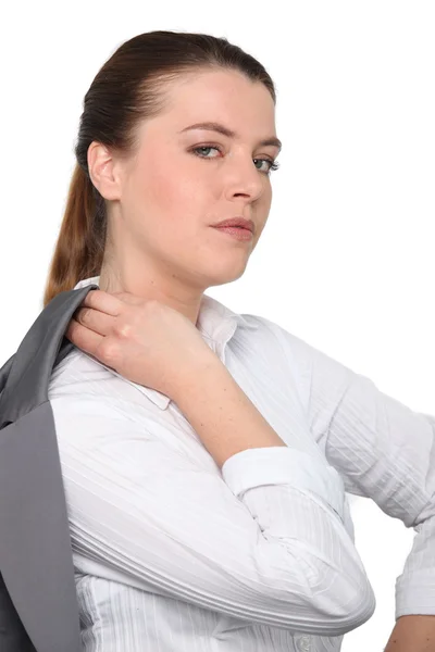 Retrato de una mujer de negocios — Foto de Stock