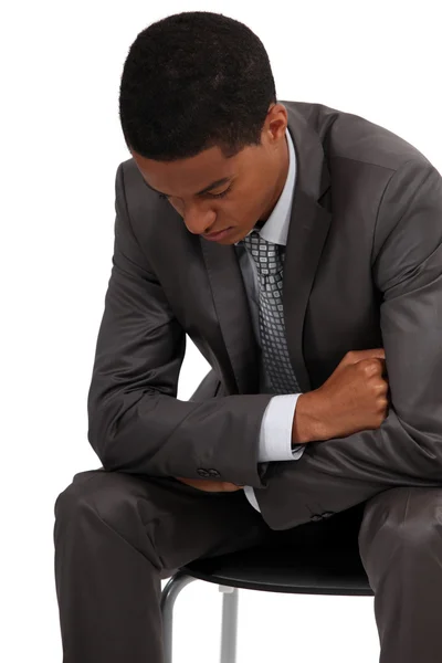 Businessman waiting patiently — Stock Photo, Image