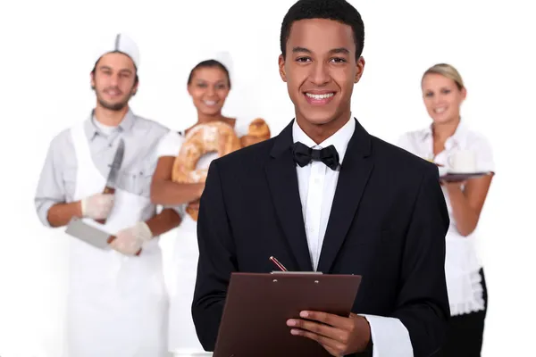 Trabajar en la industria de servicios — Foto de Stock