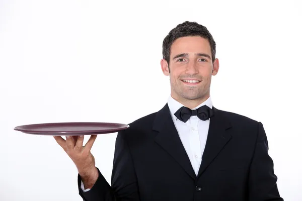 Smart waiter — Stock Photo, Image