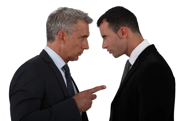 Hombres discutiendo — Foto de Stock