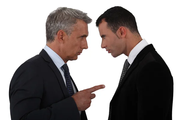 Men arguing Stock Image