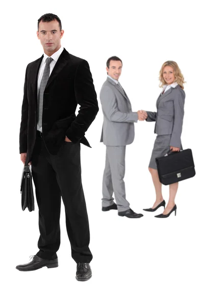 Dynamic business team — Stock Photo, Image