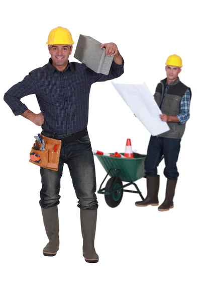Construction team — Stock Photo, Image