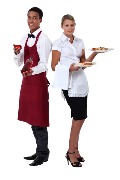 Hospitality workers — Stock Photo, Image