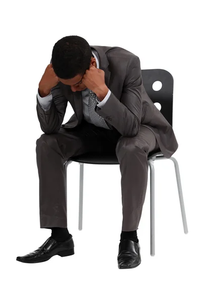 Businessman in depression — Stock Photo, Image